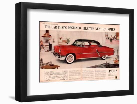 Lincoln1953 Like New Day Homes--Framed Art Print