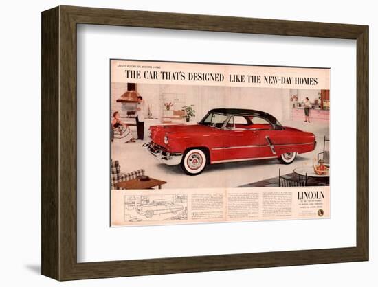 Lincoln1953 Like New Day Homes-null-Framed Art Print