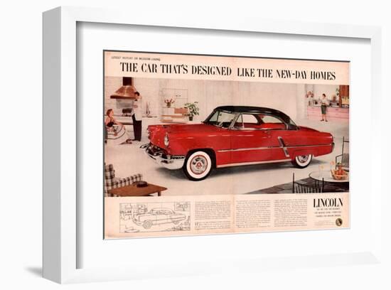 Lincoln1953 Like New Day Homes-null-Framed Art Print