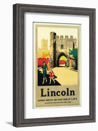 Lincoln-null-Framed Art Print