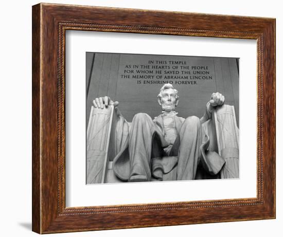 Lincoln-Daniel Chester French-Framed Photographic Print