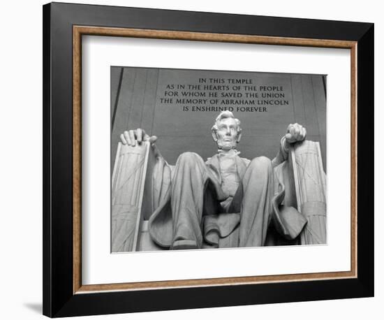 Lincoln-Daniel Chester French-Framed Photographic Print