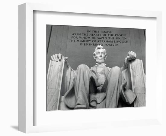 Lincoln-Daniel Chester French-Framed Photographic Print