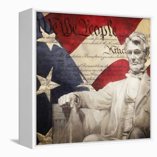 Lincoln-Jason Bullard-Framed Premier Image Canvas