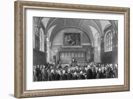 Lincolns Inn Hall-Thomas H Shepherd-Framed Art Print