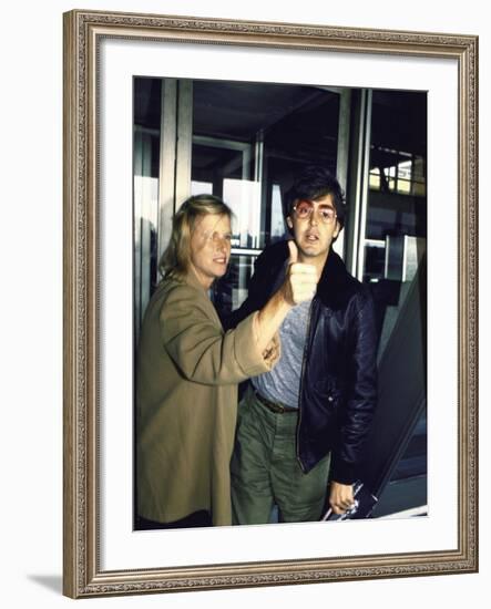 Linda and Paul Mccartney-David Mcgough-Framed Premium Photographic Print