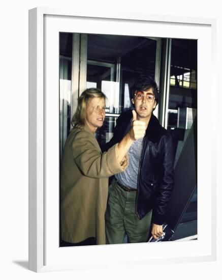 Linda and Paul Mccartney-David Mcgough-Framed Premium Photographic Print