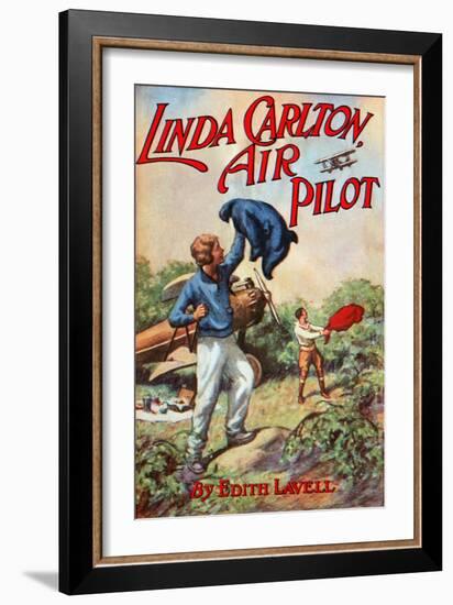 Linda Carlton Air Pilot-null-Framed Art Print