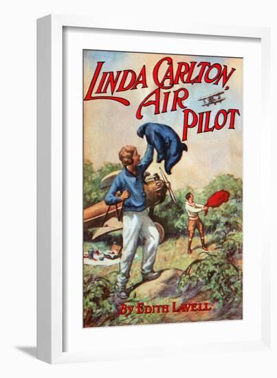 Linda Carlton Air Pilot-null-Framed Art Print