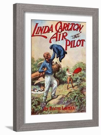 Linda Carlton Air Pilot-null-Framed Art Print