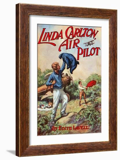 Linda Carlton Air Pilot-null-Framed Premium Giclee Print