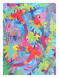 Tropical Plumage-Linda Fay Powell-Mounted Art Print