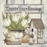 Count Your Blessing Still Life-Linda Spivey-Framed Art Print