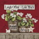 Live Laugh Love Birdhouse-Linda Spivey-Art Print