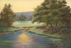 Emerald Meadow II-Linda Wacaster-Art Print
