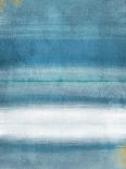 Blue Abstract II-Linda Woods-Art Print