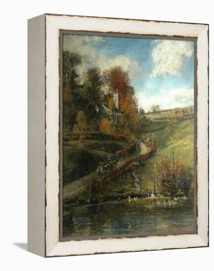 Lindale Church-John William Buxton Knight-Framed Premier Image Canvas