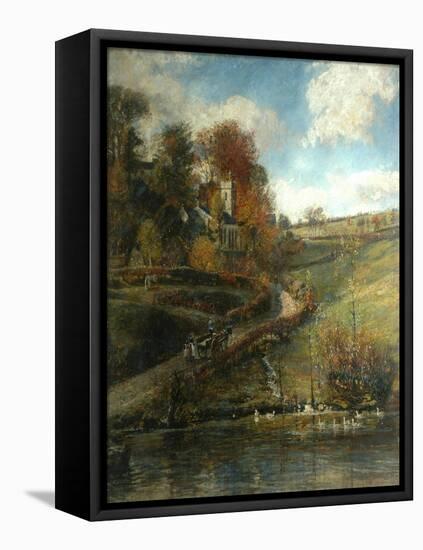 Lindale Church-John William Buxton Knight-Framed Premier Image Canvas