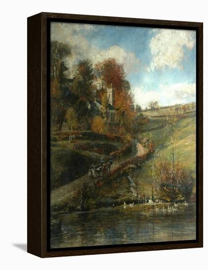 Lindale Church-John William Buxton Knight-Framed Premier Image Canvas
