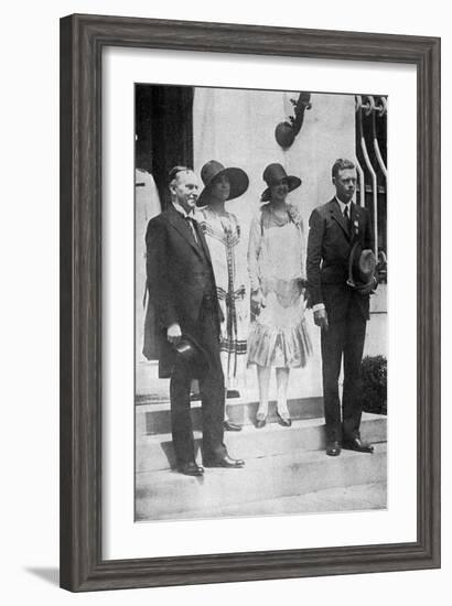 Lindbergh, White House-null-Framed Photographic Print