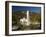 Linderhof Castle with Fountain in Pond and Alps Behind, Bavaria, Germany, Europe-Richard Nebesky-Framed Photographic Print