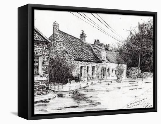 Lindesfarne, Holy Island, 2007-Vincent Alexander Booth-Framed Premier Image Canvas