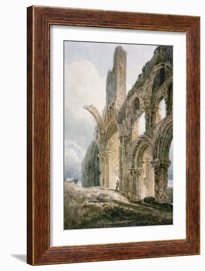 Lindisfarne Abbey, C.1797-Thomas Girtin-Framed Giclee Print