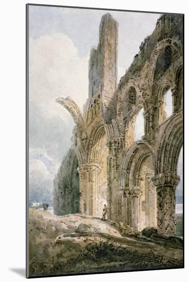 Lindisfarne Abbey, C.1797-Thomas Girtin-Mounted Giclee Print