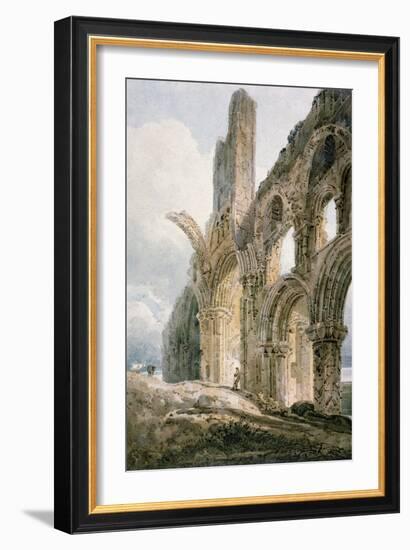 Lindisfarne Abbey, C.1797-Thomas Girtin-Framed Giclee Print