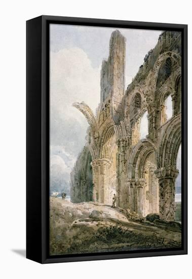 Lindisfarne Abbey, C.1797-Thomas Girtin-Framed Premier Image Canvas