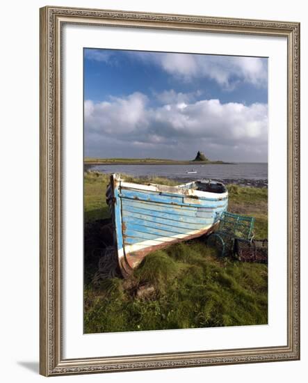 Lindisfarne Castle, Holy Island, Northumberland, England, UK-Lee Frost-Framed Photographic Print