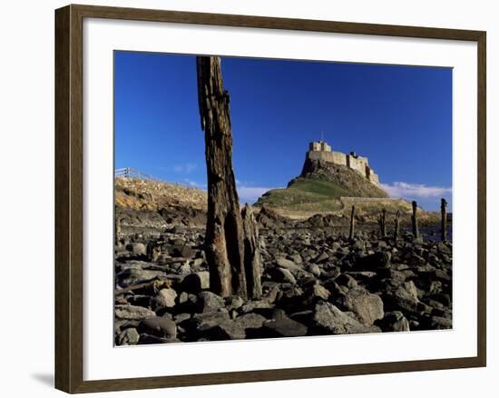 Lindisfarne Castle, Holy Island, Northumberland, England, United Kingdom-Lee Frost-Framed Photographic Print