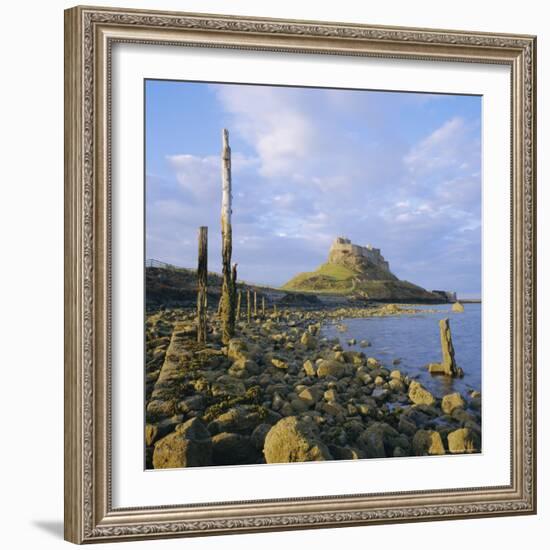 Lindisfarne Castle, Holy Island, Northumberland, England-Roy Rainford-Framed Photographic Print