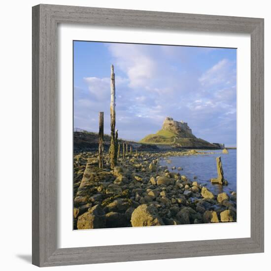 Lindisfarne Castle, Holy Island, Northumberland, England-Roy Rainford-Framed Photographic Print