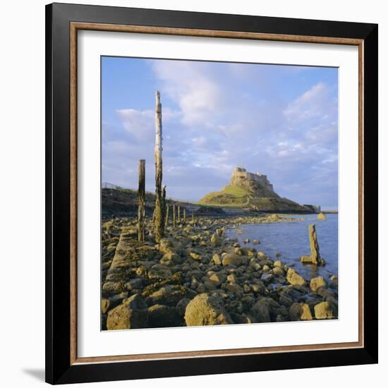 Lindisfarne Castle, Holy Island, Northumberland, England-Roy Rainford-Framed Photographic Print