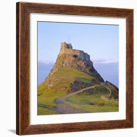 Lindisfarne Castle, Holy Island, Northumberland, England-Roy Rainford-Framed Photographic Print