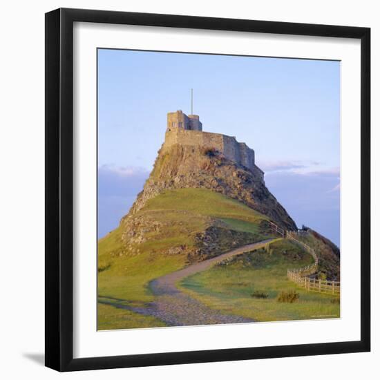 Lindisfarne Castle, Holy Island, Northumberland, England-Roy Rainford-Framed Photographic Print