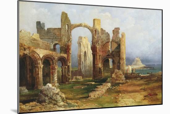 Lindisfarne Priory, C.1837-Thomas Miles Richardson-Mounted Giclee Print