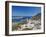 Lindos and the Acropolis, Rhodes, Dodecanese, Greek Islands, Greece, Europe-Sakis Papadopoulos-Framed Photographic Print