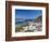 Lindos and the Acropolis, Rhodes, Dodecanese, Greek Islands, Greece, Europe-Sakis Papadopoulos-Framed Photographic Print