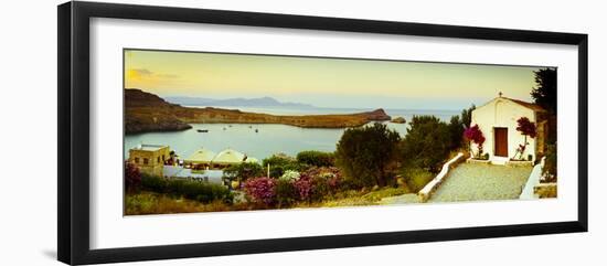 Lindos, Rhodes, Greece-Doug Pearson-Framed Photographic Print