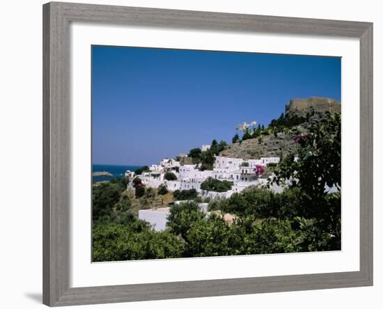 Lindos, Rhodes, Greek Islands, Greece-Nelly Boyd-Framed Photographic Print