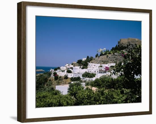 Lindos, Rhodes, Greek Islands, Greece-Nelly Boyd-Framed Photographic Print