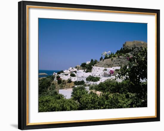 Lindos, Rhodes, Greek Islands, Greece-Nelly Boyd-Framed Photographic Print