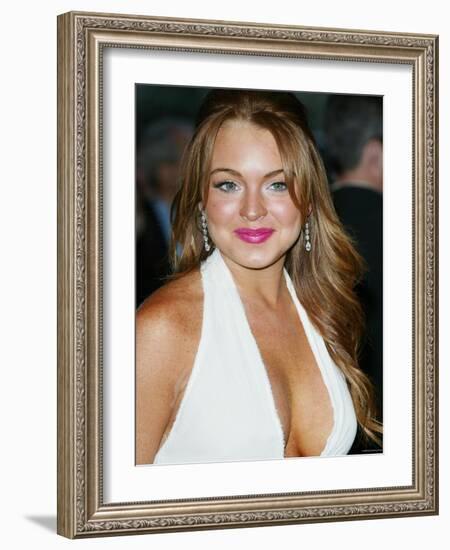 Lindsay Lohan-null-Framed Photo