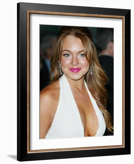 Lindsay Lohan-null-Framed Photo