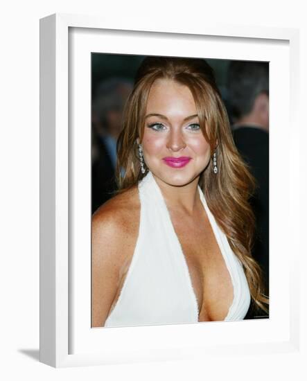 Lindsay Lohan-null-Framed Photo