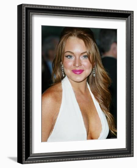 Lindsay Lohan-null-Framed Photo