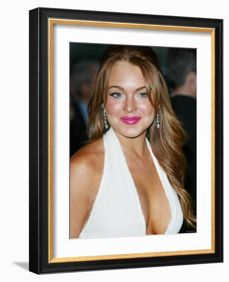 Lindsay Lohan-null-Framed Photo