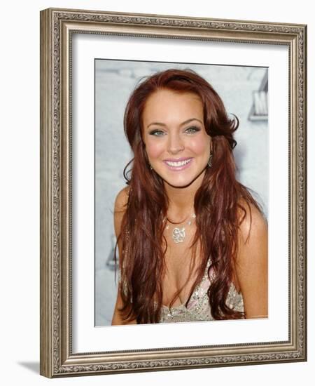 Lindsay Lohan-null-Framed Photo